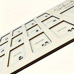 unfinished school photo frame craft