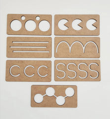 owl stencil set for kids