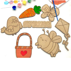 7pc eco-friendly kids craft set