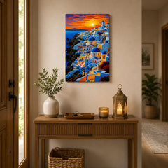 Santorini wall decor for bedroom
