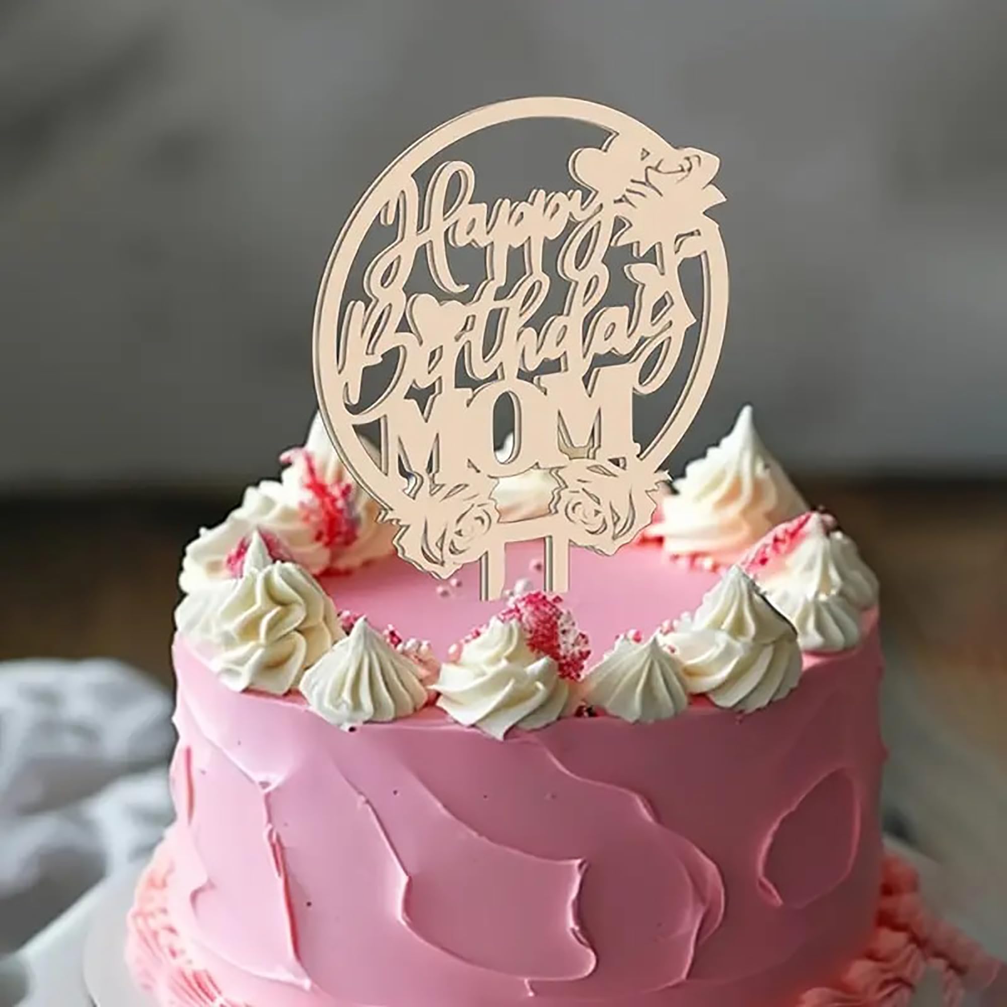 happy birthday mom cake topper cake topper happy birthday new mom cake topper for mother happy mothers day cake topper happy birthday cake decoration mom birthday decoration items birthday cake topper