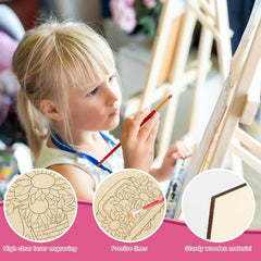 summer wooden flower decorations