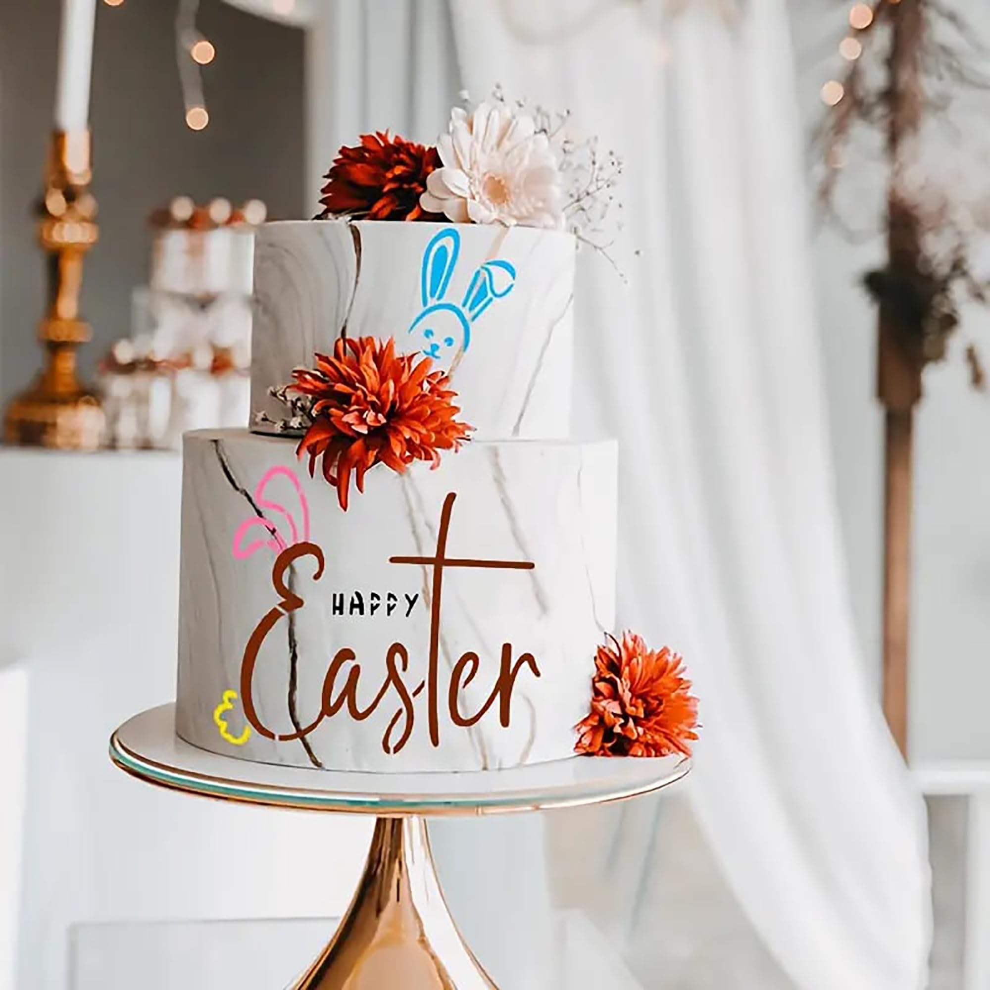 reusable easter craft stencils