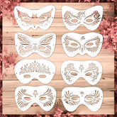 reusable face painting stencils for kids