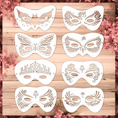 reusable face painting stencils for kids