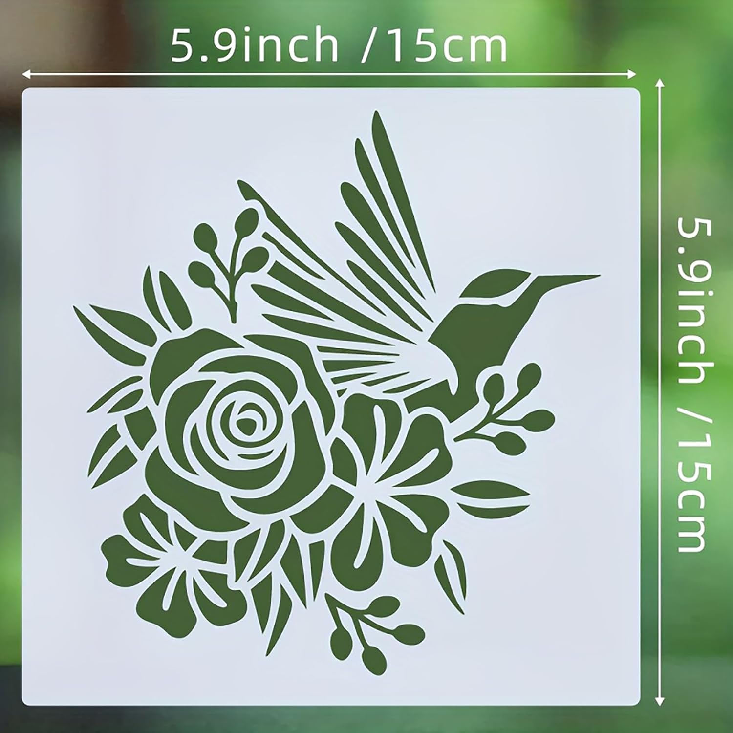 pet plastic stencil for acrylic painting work