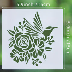pet plastic stencil for acrylic painting work
