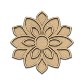 Cliths Pre Marked MDF Rangoli Base Indian God Mandala Designs Painting for Home Temple Decor Diwali Pooja