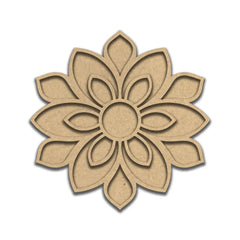 Cliths Pre Marked MDF Rangoli Base Indian God Mandala Designs Painting for Home Temple Decor Diwali Pooja