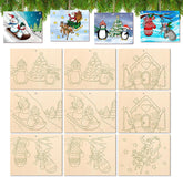 large christmas wooden cutouts for crafts