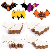 wooden bat decorations fall