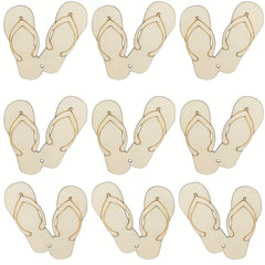 unfinished flip flop shapes