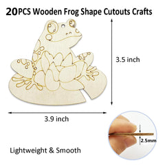 wooden frog cutouts unfinished