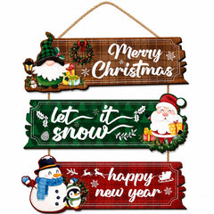 New Year festive hanging wall decor