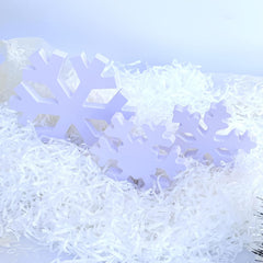 Decorative snowflake on a white background