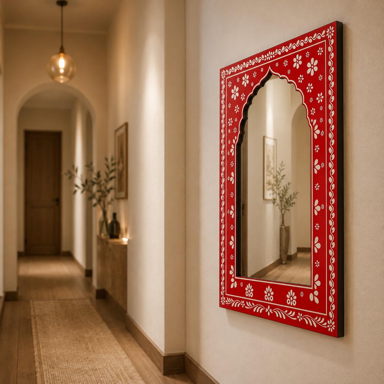 decorative jharokha mirror panels