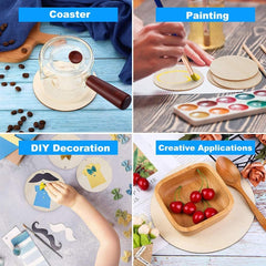 craft wooden circle cutouts