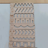 wooden pattern tracing board wooden tracing board for kids preschool montessori toys preschool activity toys preschool learning toys montessori tools for kidsmontessori tools for kids