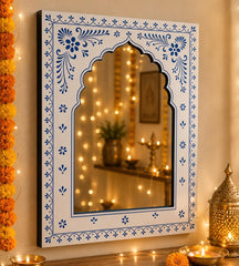 traditional jharokha mirror decoration