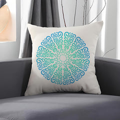 floral corner stencil for wall painting