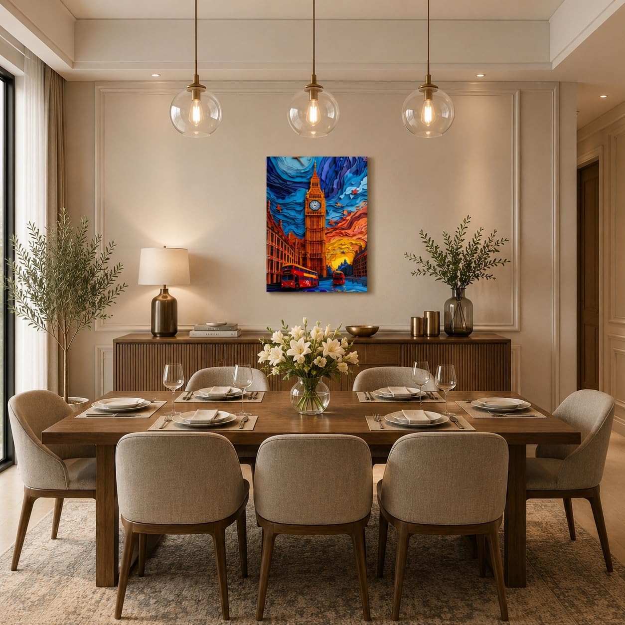 Big Ben artwork for office decoration