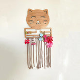 wooden bow holder for baby nursery decor headband holder baby shower gift hair accessory headwrap storage rack