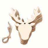 rustic wooden wall decor cutouts kids painting wooden holiday tags