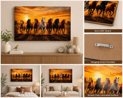 Horse Wall Art for Living Room Decoration