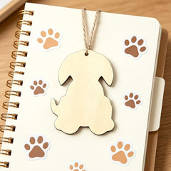 puppy mdf cutout for diy art projects
