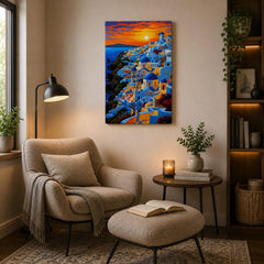 sunset landscape wall art for home
