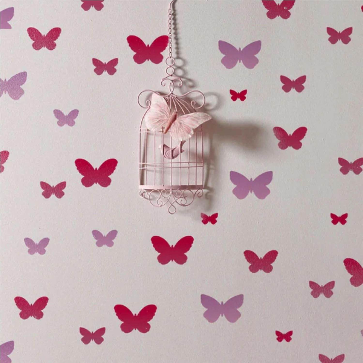 reusable butterfly template for canvas