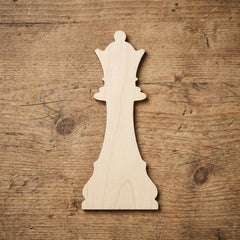 diy queen chess craft shape
