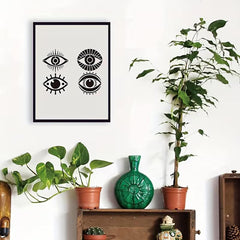 eye painting template for canvas art