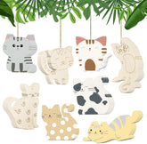unfinished wooden animal cutouts animal craft kit for kids MDF craft board animals for kids DIY animal crafts cutouts for kids craft set