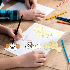 dog painting craft supplie