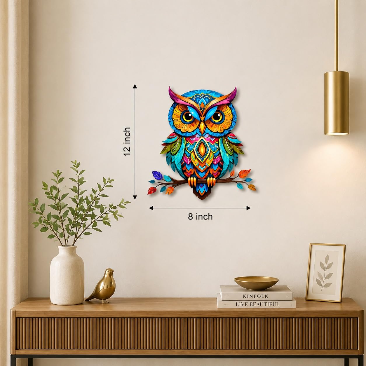 owl wall decor for bedroom
