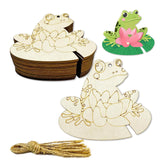 frog for kids wooden frog animal hanging decoration wooden animal wall hanging animal decorative items for home hand craft frog wall decor hanging items wall decor hanging items for living room kids wall hanging decor items small wooden craft supplies