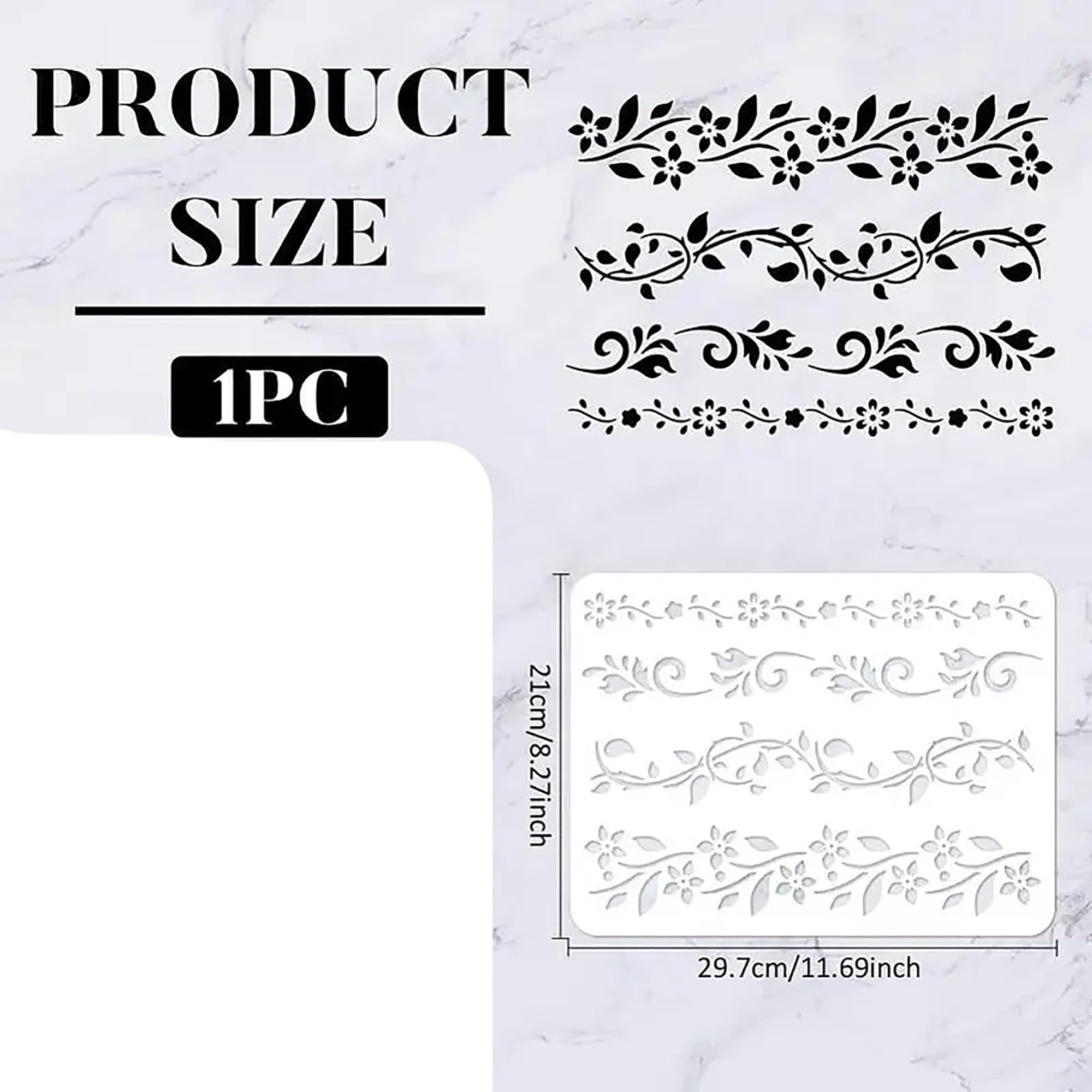 wall decor stencil designs