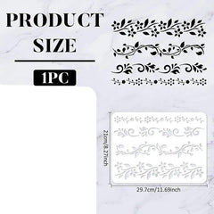wall decor stencil designs