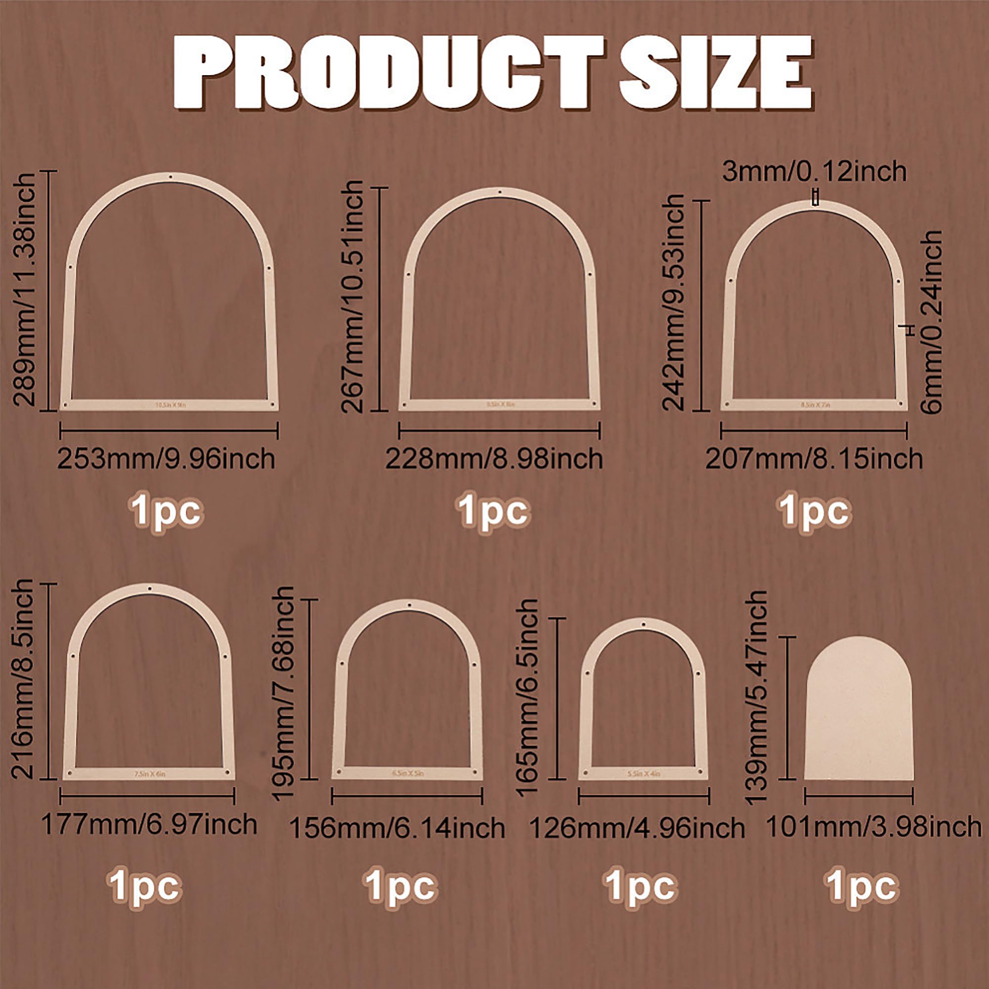 mdf weaving bases for diy crafts