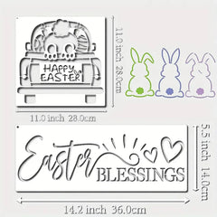 large easter stencils for wood