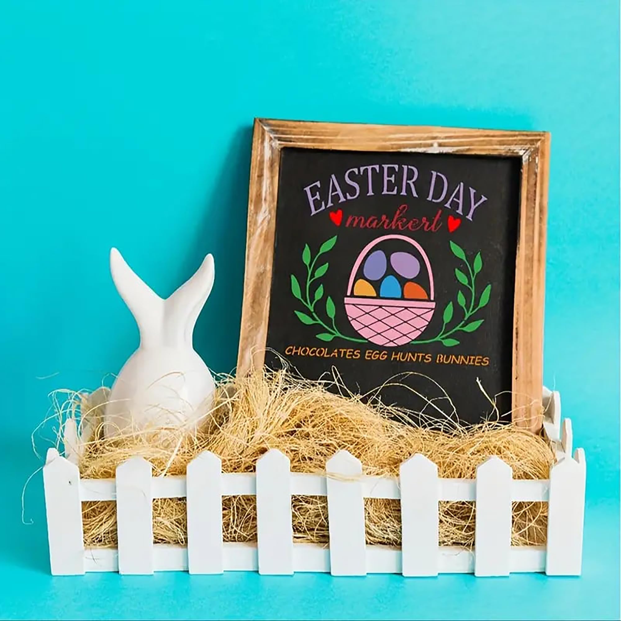 reusable diy easter stencils