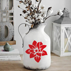 4pc flower painting templates