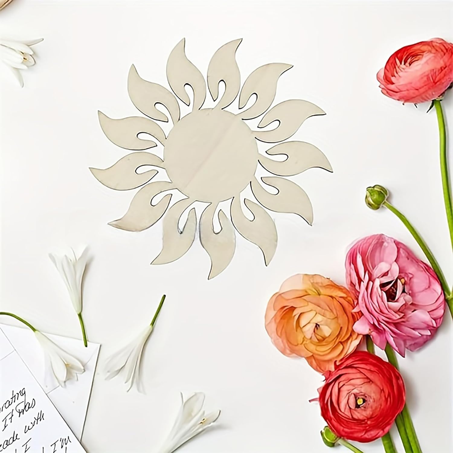home decor wooden sun
