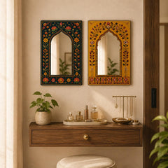 Ready to Hang Jharokha Mirror Wall Decor