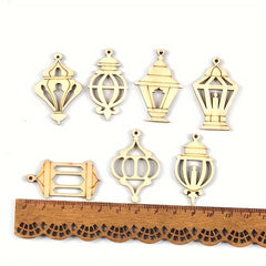 14pcs islamic lantern cutouts