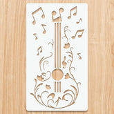 guitar stencil reusable plastic