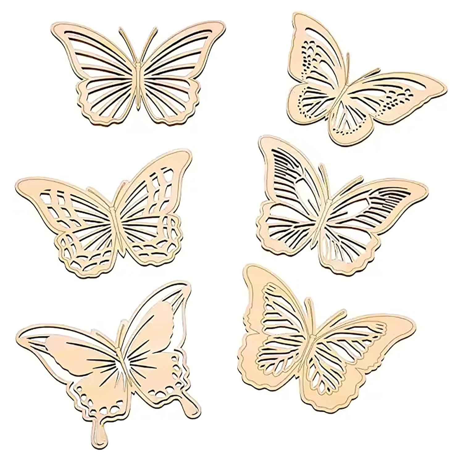 DIY Wooden Butterfly Cutouts for Nursery and Crafts