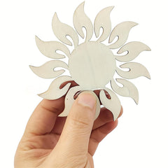 wooden sun craft blanks
