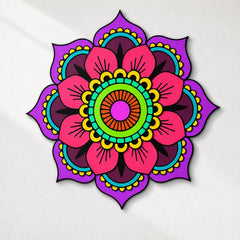 pink mandala wall hanging for home